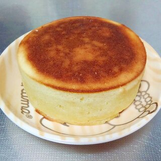 ホットケーキミックスで作る、ふわふわパンケーキ